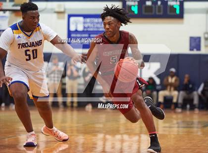 Thumbnail 1 in Trinity Christian vs. Garner Magnet (Millbrook Showcase) photogallery.