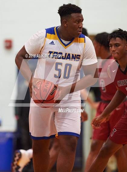 Thumbnail 1 in Trinity Christian vs. Garner Magnet (Millbrook Showcase) photogallery.