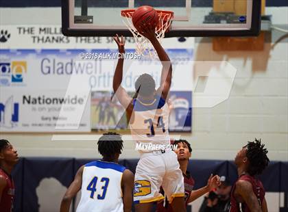 Thumbnail 3 in Trinity Christian vs. Garner Magnet (Millbrook Showcase) photogallery.