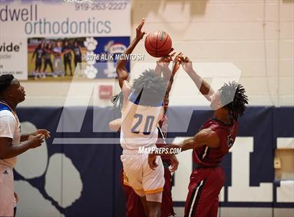 Thumbnail 1 in Trinity Christian vs. Garner Magnet (Millbrook Showcase) photogallery.