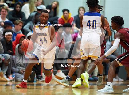 Thumbnail 1 in Trinity Christian vs. Garner Magnet (Millbrook Showcase) photogallery.