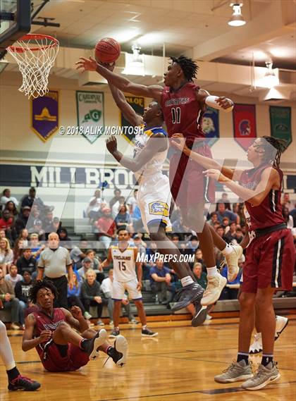 Thumbnail 3 in Trinity Christian vs. Garner Magnet (Millbrook Showcase) photogallery.