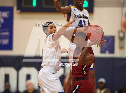 Thumbnail 2 in Trinity Christian vs. Garner Magnet (Millbrook Showcase) photogallery.