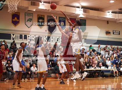 Thumbnail 2 in Trinity Christian vs. Garner Magnet (Millbrook Showcase) photogallery.