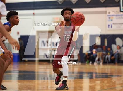 Thumbnail 2 in Trinity Christian vs. Garner Magnet (Millbrook Showcase) photogallery.