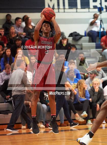 Thumbnail 1 in Trinity Christian vs. Garner Magnet (Millbrook Showcase) photogallery.