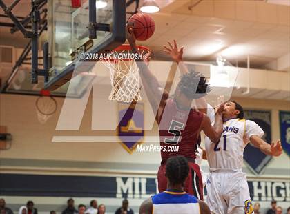 Thumbnail 2 in Trinity Christian vs. Garner Magnet (Millbrook Showcase) photogallery.
