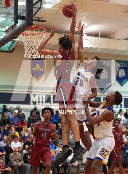 Thumbnail 2 in Trinity Christian vs. Garner Magnet (Millbrook Showcase) photogallery.