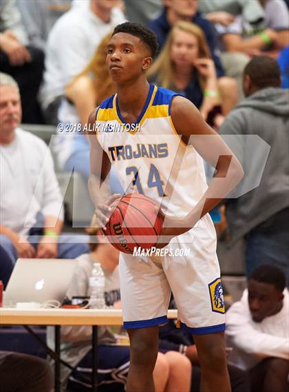 Thumbnail 3 in Trinity Christian vs. Garner Magnet (Millbrook Showcase) photogallery.