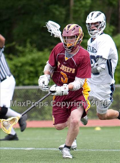 Thumbnail 2 in St. Joseph @ Staples (FCIAC Quarterfinal) photogallery.