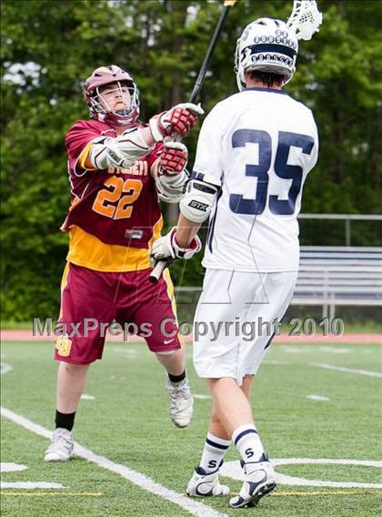 Thumbnail 2 in St. Joseph @ Staples (FCIAC Quarterfinal) photogallery.