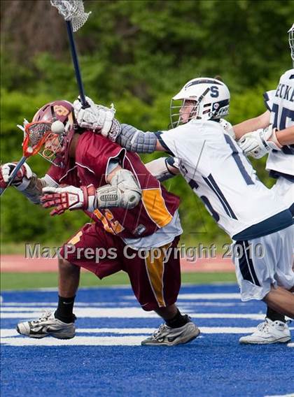 Thumbnail 2 in St. Joseph @ Staples (FCIAC Quarterfinal) photogallery.