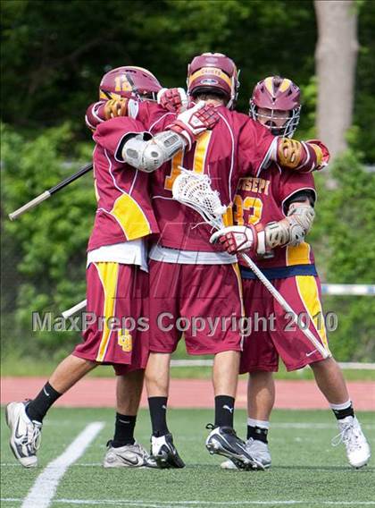 Thumbnail 3 in St. Joseph @ Staples (FCIAC Quarterfinal) photogallery.