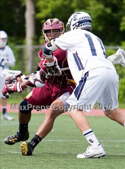 Thumbnail 2 in St. Joseph @ Staples (FCIAC Quarterfinal) photogallery.