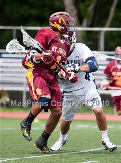 Thumbnail 3 in St. Joseph @ Staples (FCIAC Quarterfinal) photogallery.