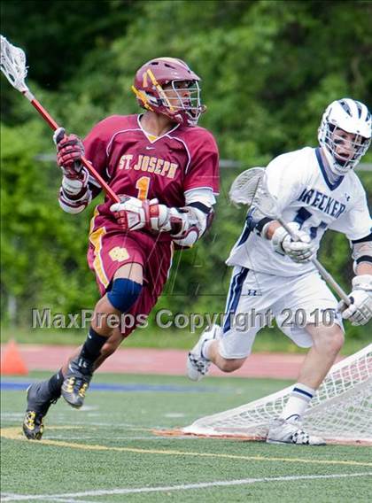 Thumbnail 3 in St. Joseph @ Staples (FCIAC Quarterfinal) photogallery.
