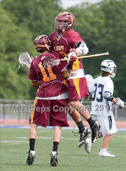 Thumbnail 2 in St. Joseph @ Staples (FCIAC Quarterfinal) photogallery.