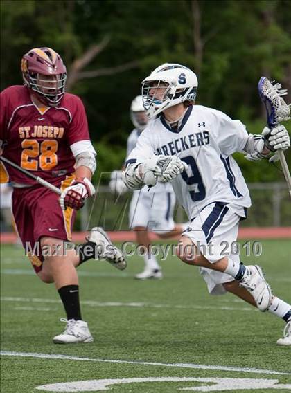 Thumbnail 3 in St. Joseph @ Staples (FCIAC Quarterfinal) photogallery.