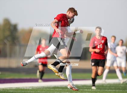 Thumbnail 2 in Bishop Watterson vs Fairfield Union (OHSAA D2 Regional Final) photogallery.