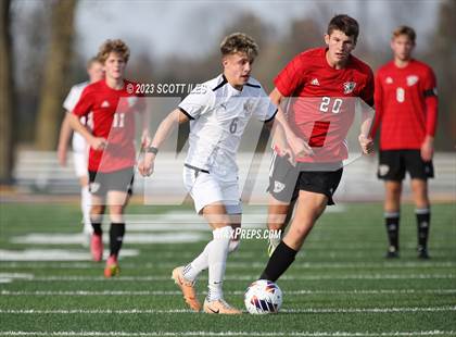 Thumbnail 3 in Bishop Watterson vs Fairfield Union (OHSAA D2 Regional Final) photogallery.