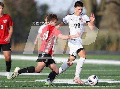 Thumbnail 2 in Bishop Watterson vs Fairfield Union (OHSAA D2 Regional Final) photogallery.