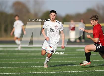 Thumbnail 3 in Bishop Watterson vs Fairfield Union (OHSAA D2 Regional Final) photogallery.