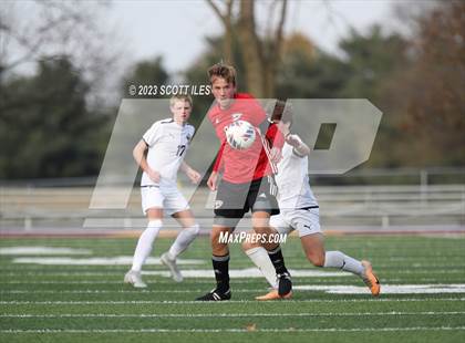 Thumbnail 3 in Bishop Watterson vs Fairfield Union (OHSAA D2 Regional Final) photogallery.