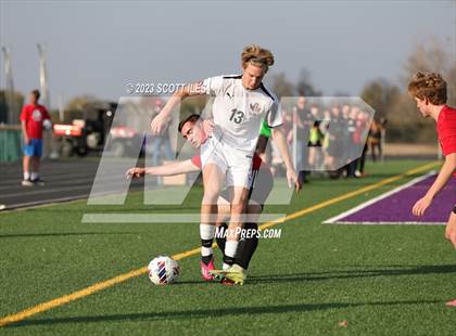 Thumbnail 2 in Bishop Watterson vs Fairfield Union (OHSAA D2 Regional Final) photogallery.