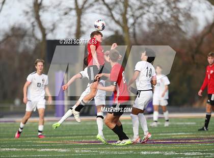 Thumbnail 1 in Bishop Watterson vs Fairfield Union (OHSAA D2 Regional Final) photogallery.