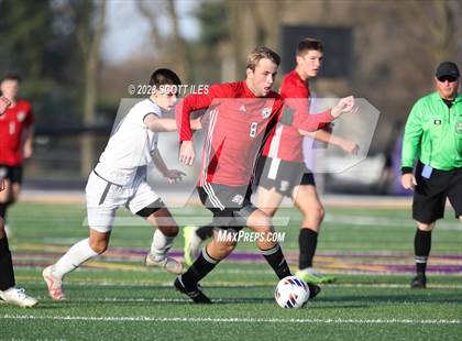 Thumbnail 2 in Bishop Watterson vs Fairfield Union (OHSAA D2 Regional Final) photogallery.