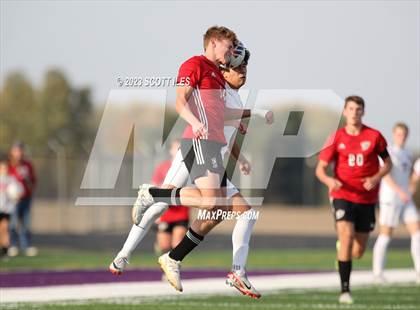 Thumbnail 1 in Bishop Watterson vs Fairfield Union (OHSAA D2 Regional Final) photogallery.