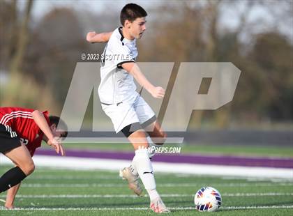 Thumbnail 2 in Bishop Watterson vs Fairfield Union (OHSAA D2 Regional Final) photogallery.