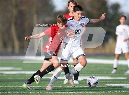 Thumbnail 3 in Bishop Watterson vs Fairfield Union (OHSAA D2 Regional Final) photogallery.
