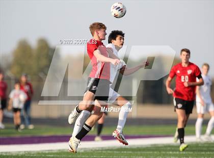 Thumbnail 3 in Bishop Watterson vs Fairfield Union (OHSAA D2 Regional Final) photogallery.