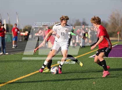 Thumbnail 3 in Bishop Watterson vs Fairfield Union (OHSAA D2 Regional Final) photogallery.