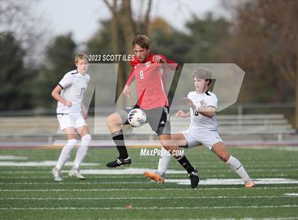 Thumbnail 2 in Bishop Watterson vs Fairfield Union (OHSAA D2 Regional Final) photogallery.