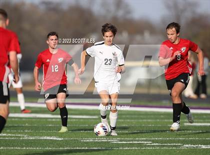 Thumbnail 2 in Bishop Watterson vs Fairfield Union (OHSAA D2 Regional Final) photogallery.