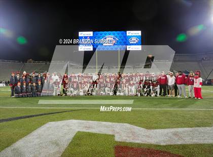 Thumbnail 1 in Maplesville vs. Wadley (AHSAA 1A Final) photogallery.