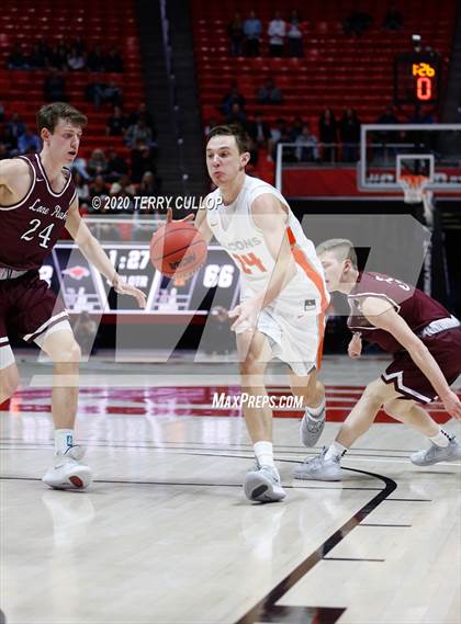 Thumbnail 1 in Lone Peak vs. Skyridge (UHSAA 6A Quarterfinal) photogallery.