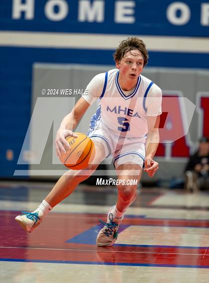 Thumbnail 2 in Memphis Home Education Association vs. Memphis East (Winter Classic) photogallery.