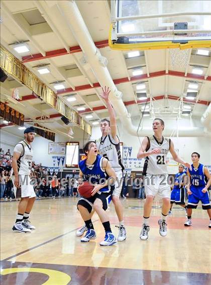 Thumbnail 3 in Yuba City vs Rocklin (CIF SJS D2 Playoffs) photogallery.