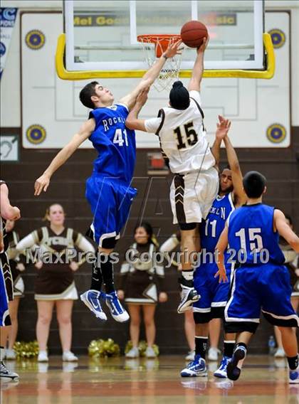 Thumbnail 2 in Yuba City vs Rocklin (CIF SJS D2 Playoffs) photogallery.