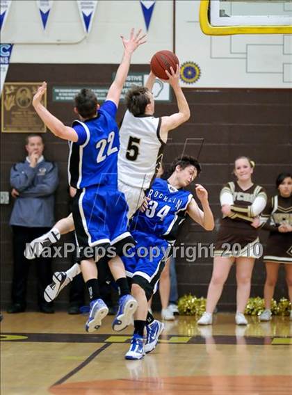 Thumbnail 3 in Yuba City vs Rocklin (CIF SJS D2 Playoffs) photogallery.