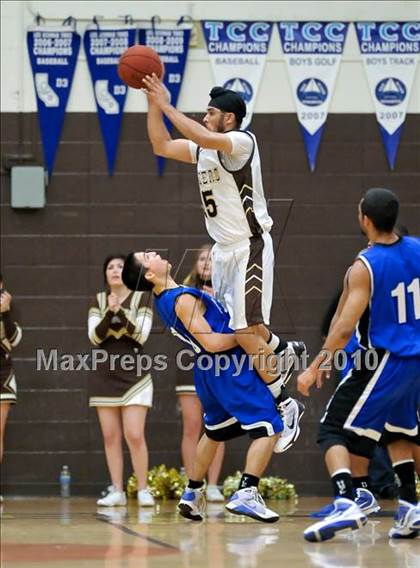 Thumbnail 2 in Yuba City vs Rocklin (CIF SJS D2 Playoffs) photogallery.