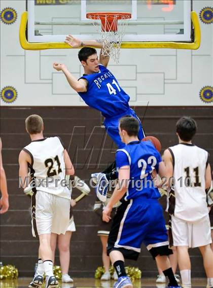 Thumbnail 2 in Yuba City vs Rocklin (CIF SJS D2 Playoffs) photogallery.