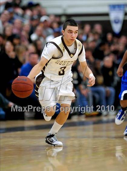 Thumbnail 2 in Yuba City vs Rocklin (CIF SJS D2 Playoffs) photogallery.