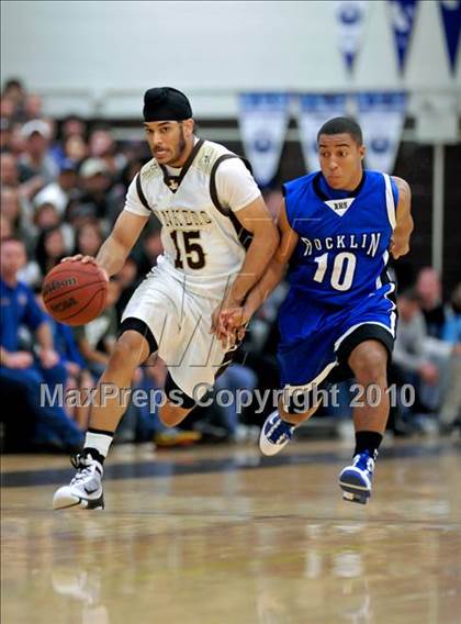 Thumbnail 2 in Yuba City vs Rocklin (CIF SJS D2 Playoffs) photogallery.