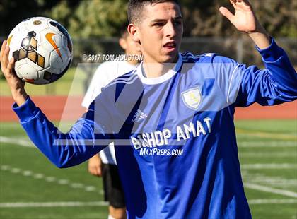 Thumbnail 2 in Bassett vs Bishop Amat (Duarte Tournament) photogallery.