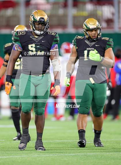 Thumbnail 2 in Duncanville vs. DeSoto (UIL 6A D1 Quarterfinals) photogallery.