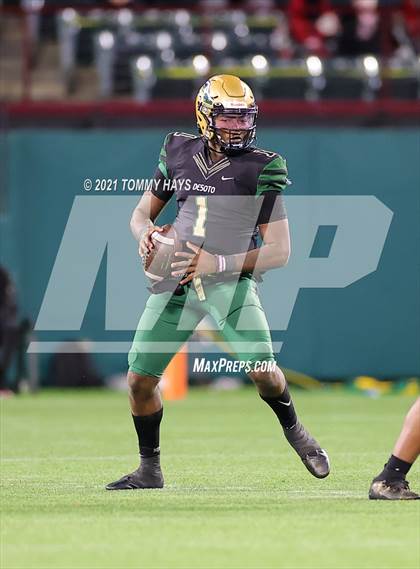 Thumbnail 2 in Duncanville vs. DeSoto (UIL 6A D1 Quarterfinals) photogallery.